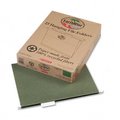 Pendaflex Earthwise Pendaflex Earthwise 74517 Recycled Hanging File Folders- Kraft- Letter- Green- 25/Box 74517